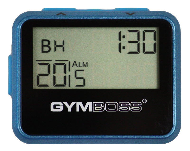 [Australia - AusPower] - Gymboss Interval Timer and Stopwatch - Teal / Blue Metallic Gloss 