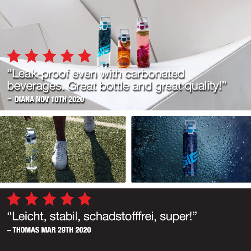 [Australia - AusPower] - SIGG Total Clear Sports Water Bottle Aqua 