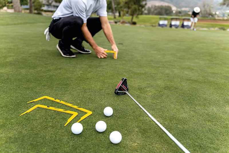 [Australia - AusPower] - SKLZ Putt Path Gates for Improved Putting Accuracy and Consistency 