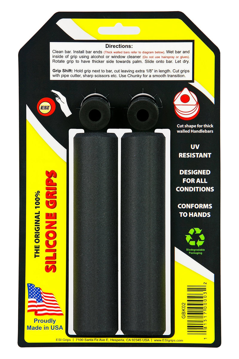 [Australia - AusPower] - ESI Chunky MTB Grip Black 