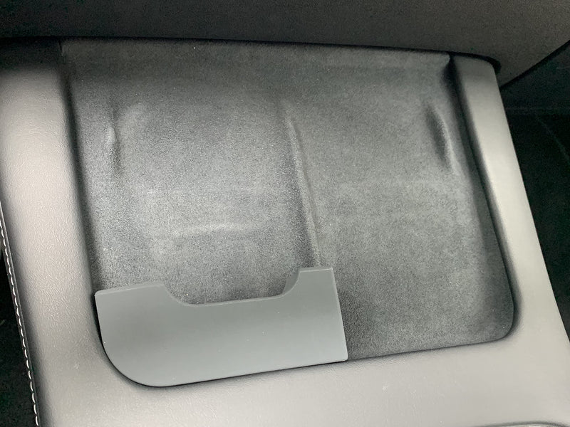 [Australia - AusPower] - Karandu AirPod Tesla Charging Mount (1.25Inch Lift) for Model 3 and Model Y (Left Driver's Side), grey 