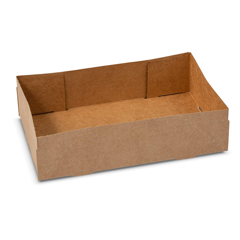 [Australia - AusPower] - Paperboard 4 Corner Pop Up Small Food Tray for Holding Food at Stadiums or Theaters (25 Pieces) by MT Products 
