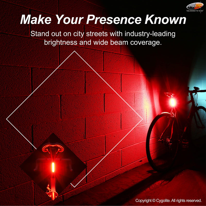 [Australia - AusPower] - Cygolite Hotrod 50 Lumen USB Rechargeable Rear Taillight 