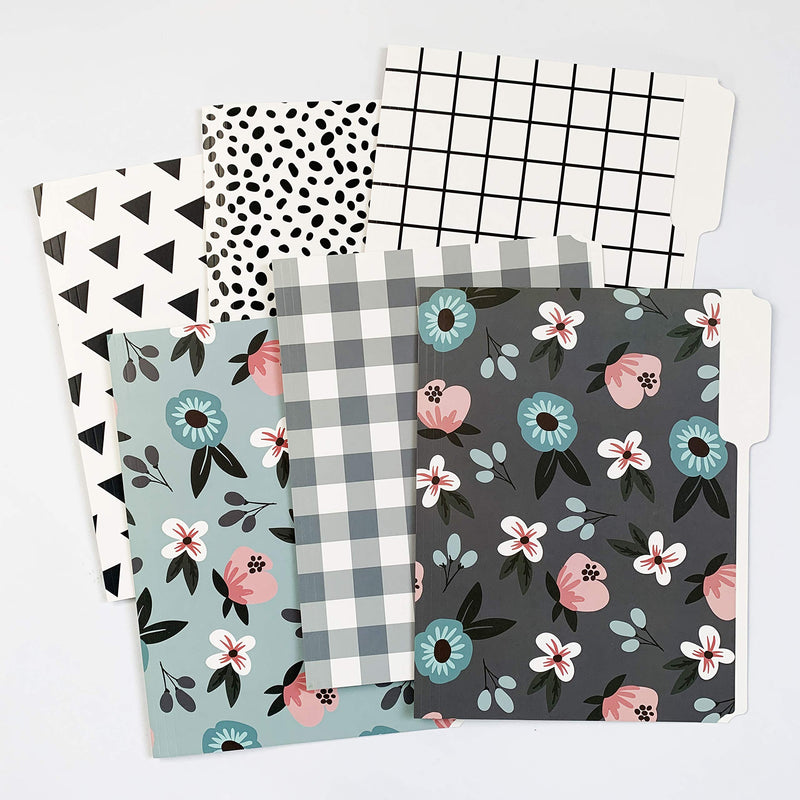 [Australia - AusPower] - Decorative File Folders – Includes 12 Cute Designs, File Folders Letter Size, 1/3-Cut Tabs, Office Supplies File Organizers, 9.5 x 11.75 Inches 