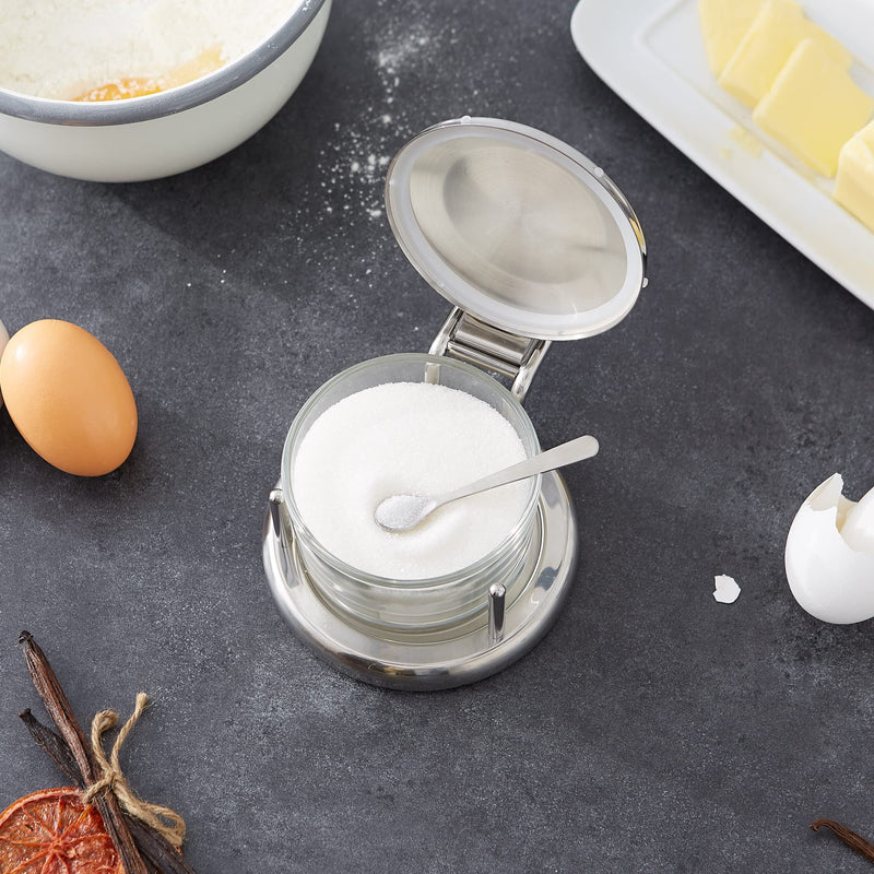 [Australia - AusPower] - RSVP Endurance Salt Server with Spoon 6" x 3.5" x 2.5" 