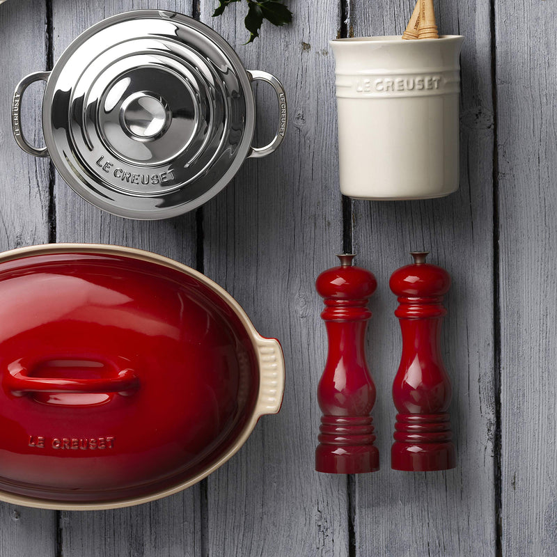 [Australia - AusPower] - Le Creuset Salt Mill, 8" x 2 1/2", Cerise Cherry 