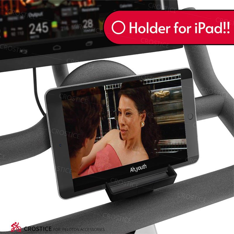 [Australia - AusPower] - Crostice Phone Tray for Peloton, Upgraded Cell Phone Holder for Peloton Bike & Bike+, Accessories for Peloton 