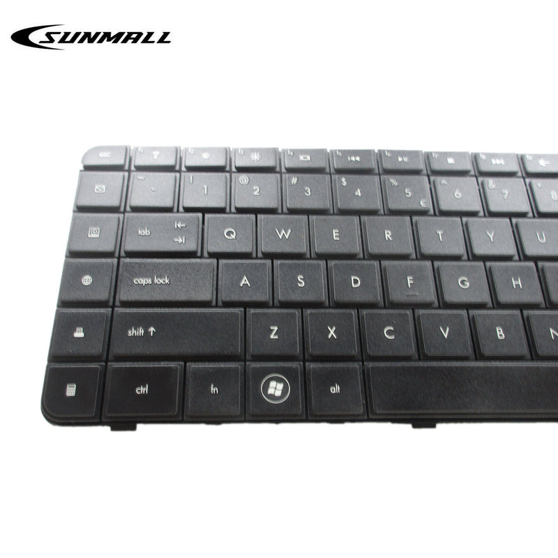 [Australia - AusPower] - SUNMALL Replacement Keyboard with Ribbon Cable Compatible with HP Compaq Presario CQ62 G62 G56 CQ56 Series Compatible with Part Number 595199-001 613386-001 6098 Cq56-100 G56-100 G62-340US US Layout 