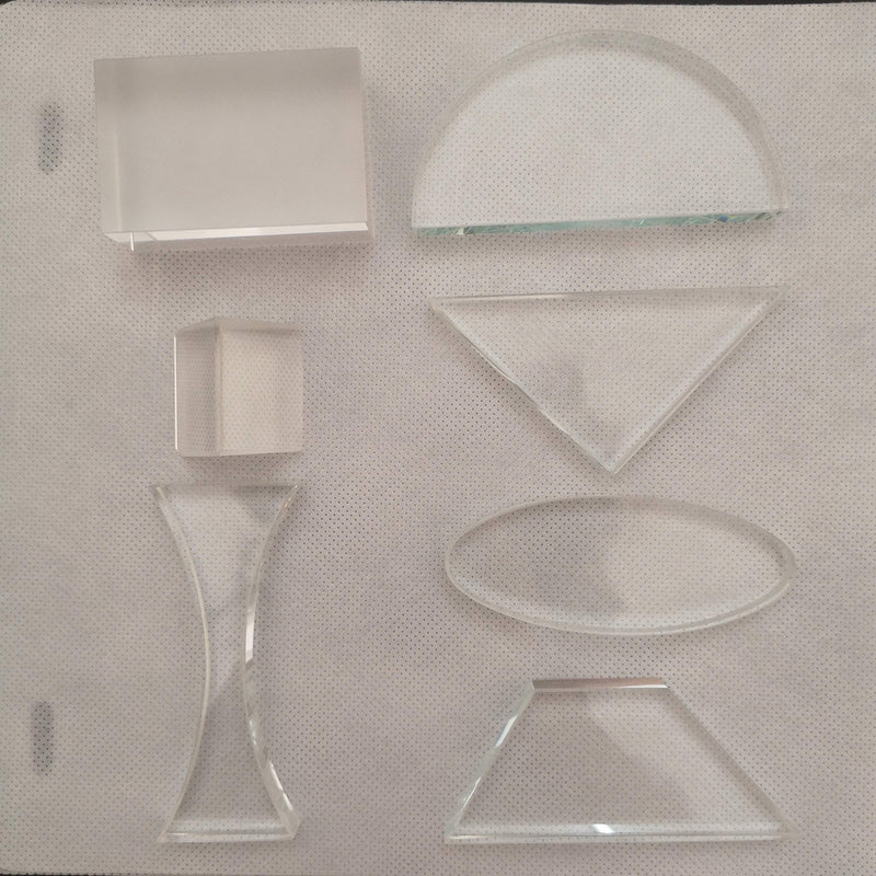 [Australia - AusPower] - Optical Glass Lens and Prism Set 7 Piece 