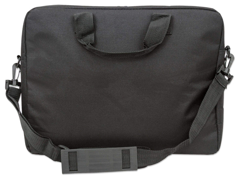 [Australia - AusPower] - Manhattan 15.6-Inch Notebook Briefcase, Black (438889) 