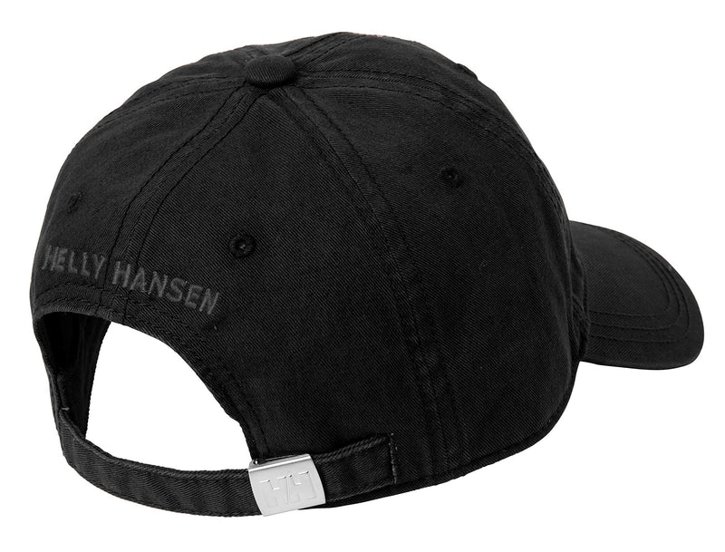 [Australia - AusPower] - Helly Hansen HH Logo Cap Hat for Men and Women One Size 990 Black 