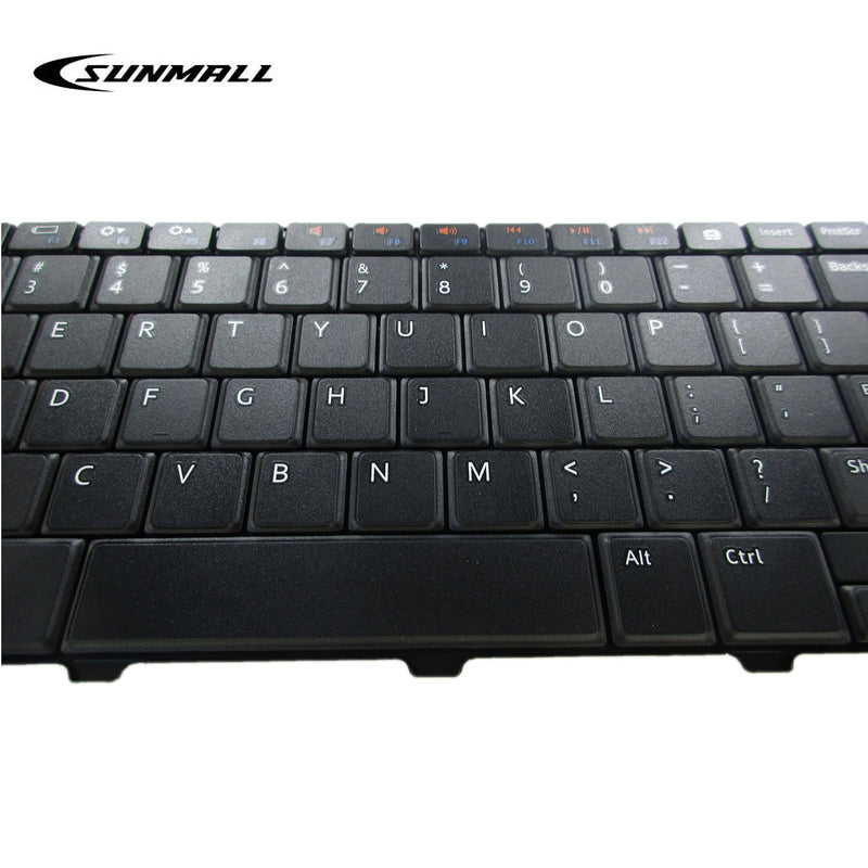 [Australia - AusPower] - SUNMALL New Laptop Keyboard Compatible with Dell Inspiron 15R 5010 M5010 M501R N5010 09GT99 NSK-DRASW 96DJT 096DJT NSK-DRASW Series Black US Layout 