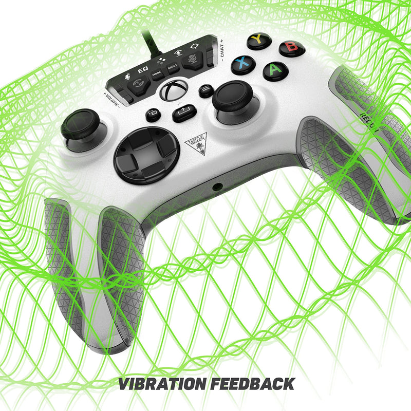 [Australia - AusPower] - Turtle Beach Recon Controller Wired Gaming Controller for Xbox Series X & Xbox Series S, Xbox One & Windows 10 PCs Featuring Remappable Buttons, Audio Enhancements, and Superhuman Hearing - White 
