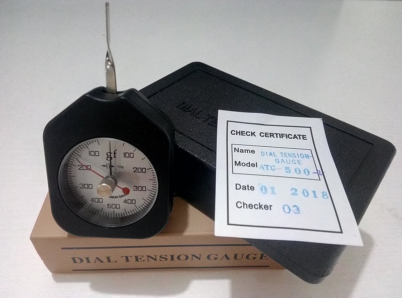 [Australia - AusPower] - Gram Tension Meter Dial Tension Gauge Gram Force Gauge Tensiometer with 500G 