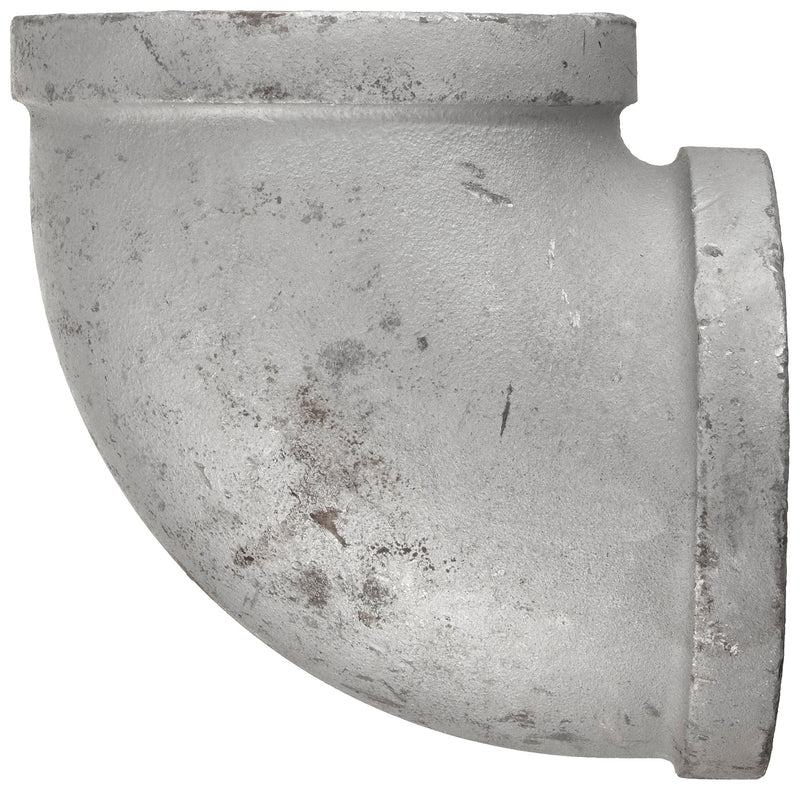 [Australia - AusPower] - Anvil 8700124251, Malleable Iron Pipe Fitting, 90 Degree Elbow, 1" NPT Female, Galvanized Finish 1 Inch 