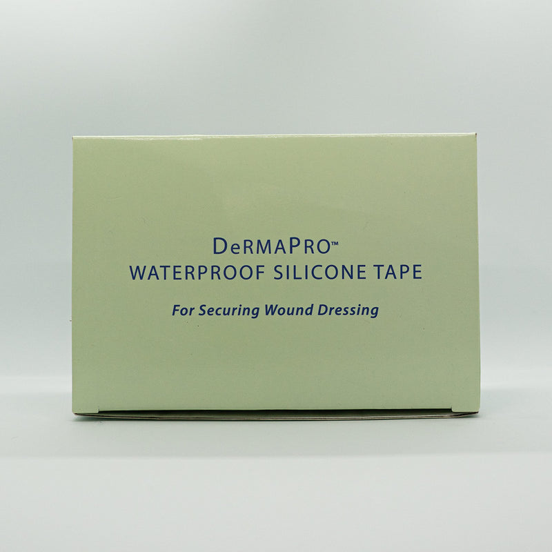 [Australia - AusPower] - Safe n' Simple Simpurity DermaPro Waterproof Silicone Tape for Securing Wound Dressing, Waterproof First Aid Tape, Soft & Comfortable, Easily Removable Tape, 2" x 15'', Box of 6, (SNS57232) 2" x 15'' 