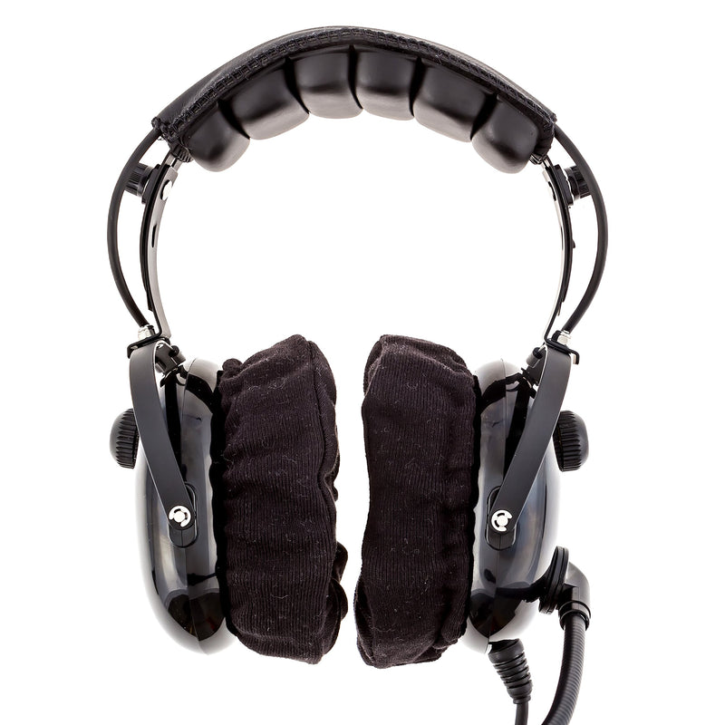[Australia - AusPower] - KORE AVIATION Washable Cloth Ear Cover for Aviation, Racing, Gaming, Safety Style Headsets (Sold in Pairs) 