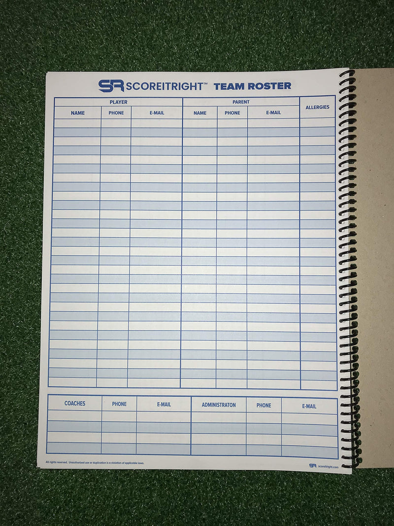[Australia - AusPower] - SR Baseball/Softball Scorebook “Big Blue” 