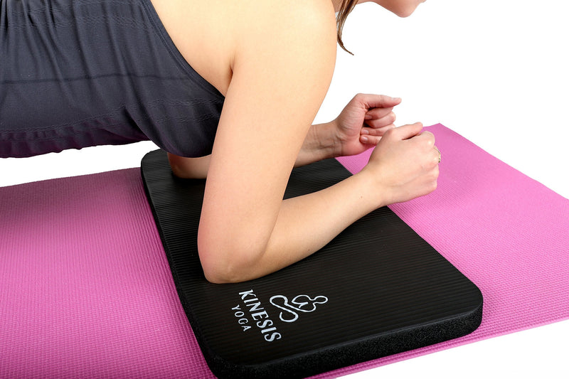 [Australia - AusPower] - Kinesis Yoga Knee Pad Cushion - Extra Thick 1 inch (25mm) for Pain Free Yoga - Includes Breathable Mesh Bag for Easy Travel and Storage (Does Not Include Yoga Mat) 