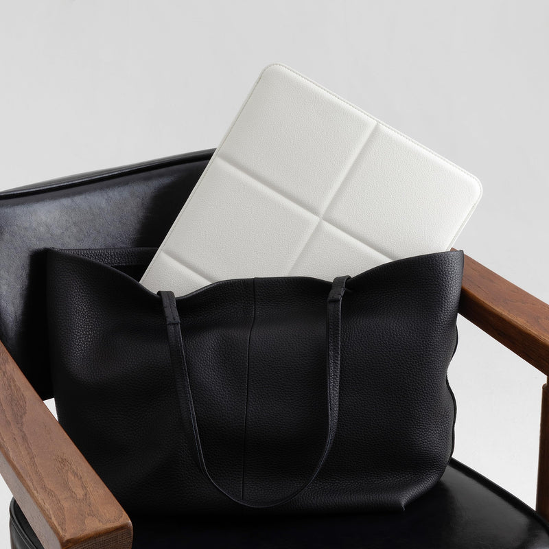 [Australia - AusPower] - Comfyable Laptop Sleeve 13 Inch Precisely Compatible with MacBook Pro M2 2022 M1 2020-2016 & Mac Air M2 2022 M1 2020, Not Fit Old Versioned MBA/MBP, Faux Leather Cover Case, Debossed Grid, Rice 13" Small - Mac Pro 2016-2022 & Mac Air M1/M2 