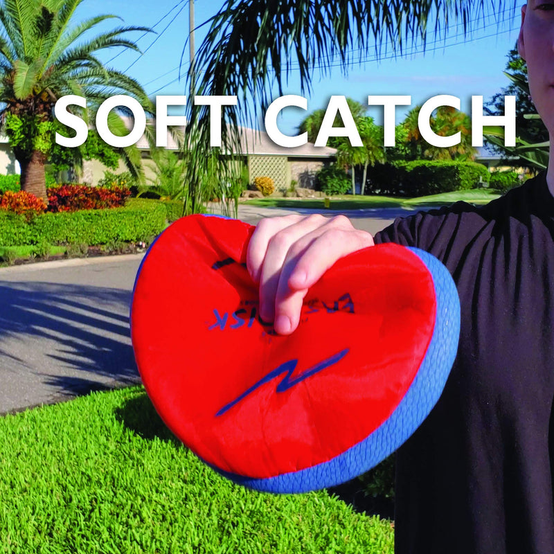 [Australia - AusPower] - Easy Disk Toy and Game - Soft Catch - Flying Disc - Indoors or Outdoor for Kids, Beginners or Advanced Players, Adults & Families 