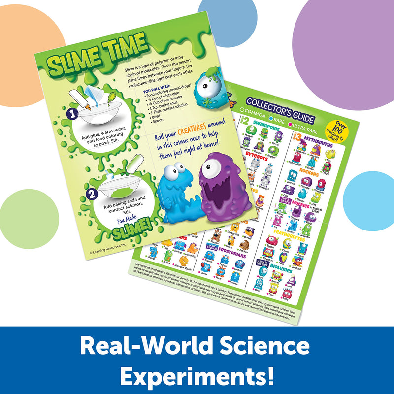 [Australia - AusPower] - Learning Resources Beaker Creatures Series 3 - 6-Pack of Pods, Ages 5+ Science Exploration Toys, STEM Toys for Kids, Homeschool Must Haves, Science for Kids 6 Pack Pods 