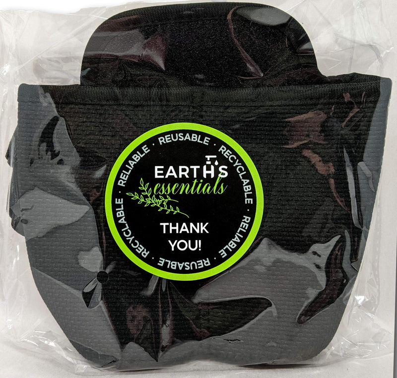 [Australia - AusPower] - Earth's Essentials Double Massage Bottle Holster Bundle - Includes (4) Eight Ounce Bottles / (4) pumps / (4) Disc Caps & (1) Heavy Duty Insulated Double Holster With Belt for Massage Oils & Lotions 
