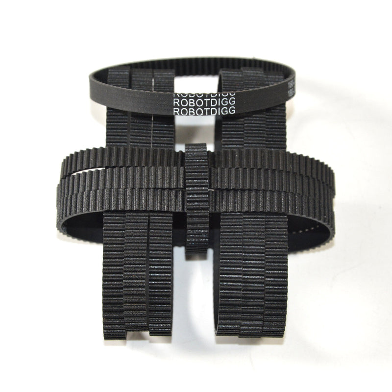 [Australia - AusPower] - RobotDigg 300-2gt-6 Endless GT2 Belt 300mm Length 150 Teeth 2GT Synchronous Belt 2mm Pitch 6mm Width GT2 Closed Loop Timing Belt Pack of 10pcs 