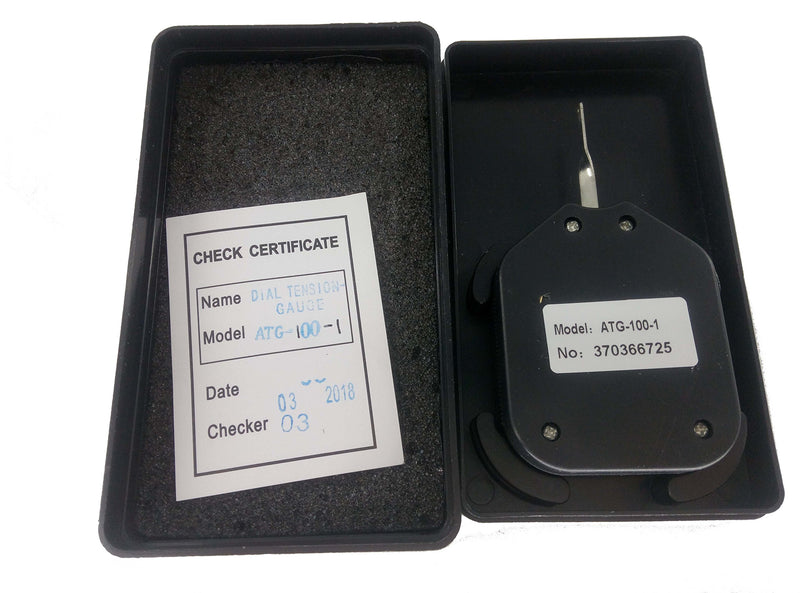 [Australia - AusPower] - VTSYIQI 100g Gram Tension Meter Dial Tension Gauge with 100g Gram Gauge Force Meter 