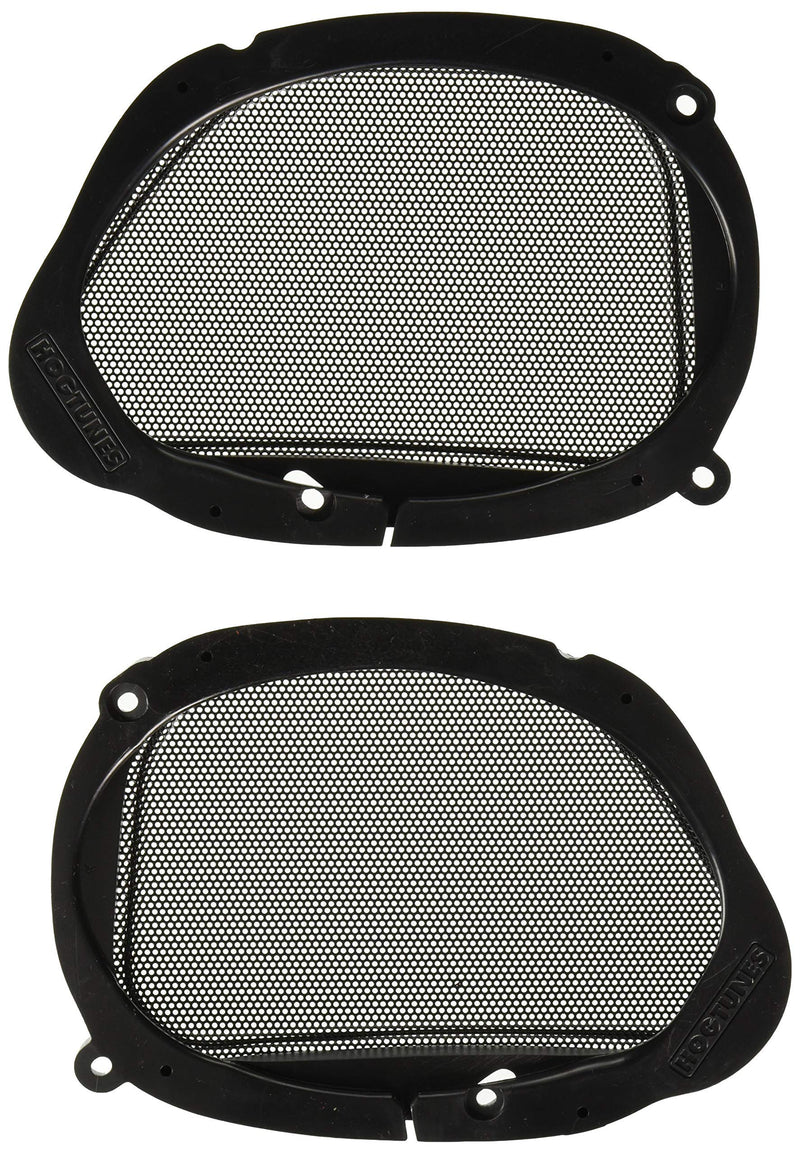 [Australia - AusPower] - Hogtunes 57 MESH Replacement Front Speaker Grille (for 1998-2013 Harley-Davidson FLTR Road Glide Models) 