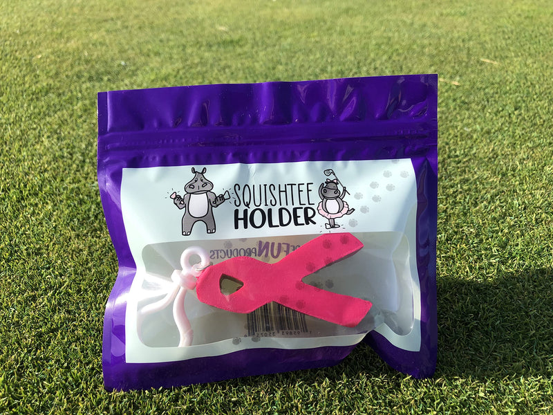 [Australia - AusPower] - Squishtee Holder Pink Awareness Ribbon 