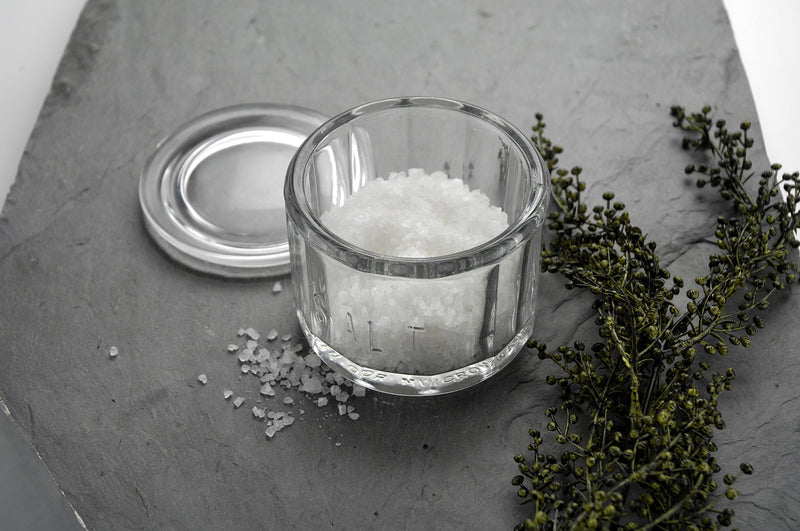 [Australia - AusPower] - Anchor Hocking Fire-King Salt Dip with Lid, Glass 1 