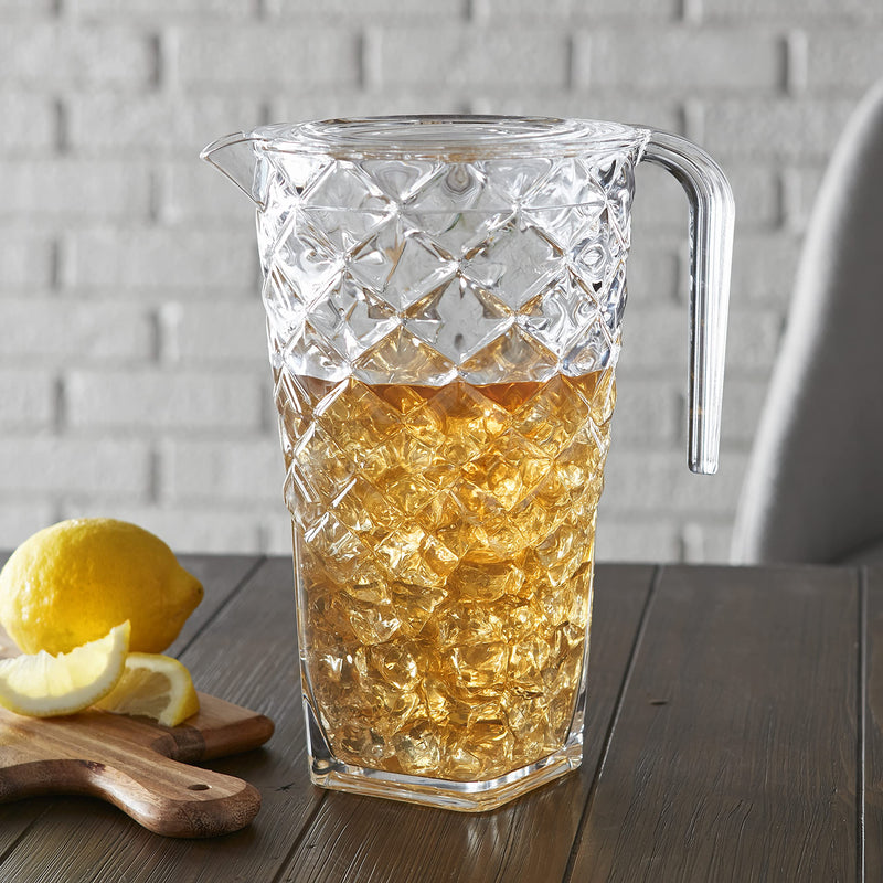 [Australia - AusPower] - Huang Acrylic Clear Pineapple Drinkware Set (1.8L Pineapple Pitcher) 1.8L Pineapple Pitcher 