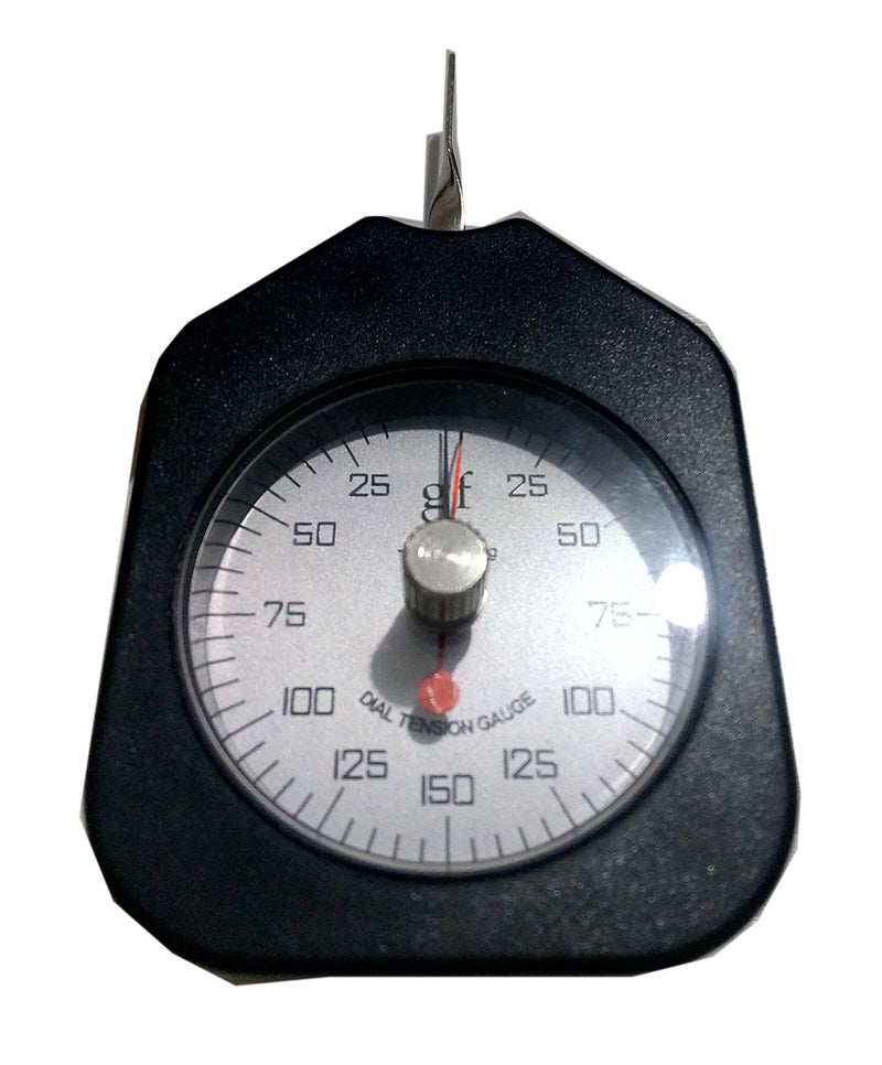 [Australia - AusPower] - VTSYIQI Gram Tension Meter Dial Tension Gauge Gram Force Gauge Tensiometer 150G 