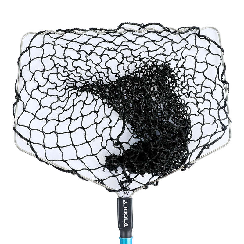 [Australia - AusPower] - JOOLA Telescoping Table Tennis Ball Pickup Net - Holds 100 Ping Pong Balls - Ping Pong Practice Net Accessory for Table Tennis Robots, Serve or Multi-Ball Training 