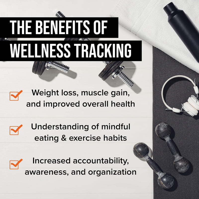 [Australia - AusPower] - NewMe Fitness Journal for Women & Men - Fitness and Nutrition Planner to Track Weight Loss, Muscle Gain, Gym, Bodybuilding Progress - Daily Personal Health Tracker Fitness + Nutrition 