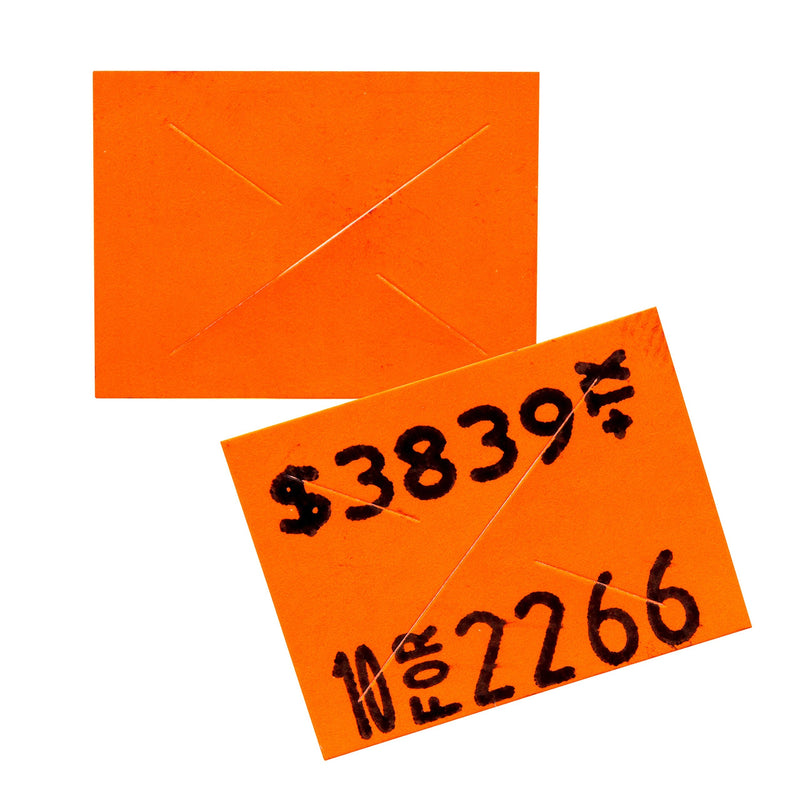 [Australia - AusPower] - 2216 Flou. Red Pricing Labels for Garvey 22-66/22-77/22-88 Two Line Pricing Gun - 9 Rolls - 9,000 Pricemarking Labels 1 Sleeve - 9 Rolls -Red. 