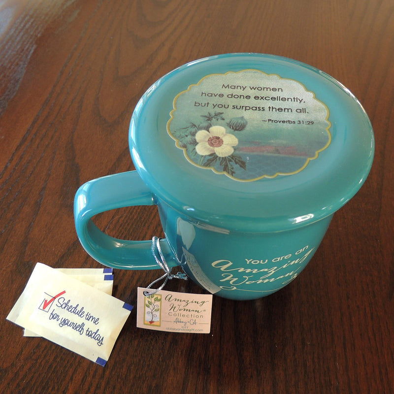 [Australia - AusPower] - Abbey Gift (Abbey & CA Gift Amazing Woman Mug and Coaster Set, 1 Count (Pack of 1), Multicolor 