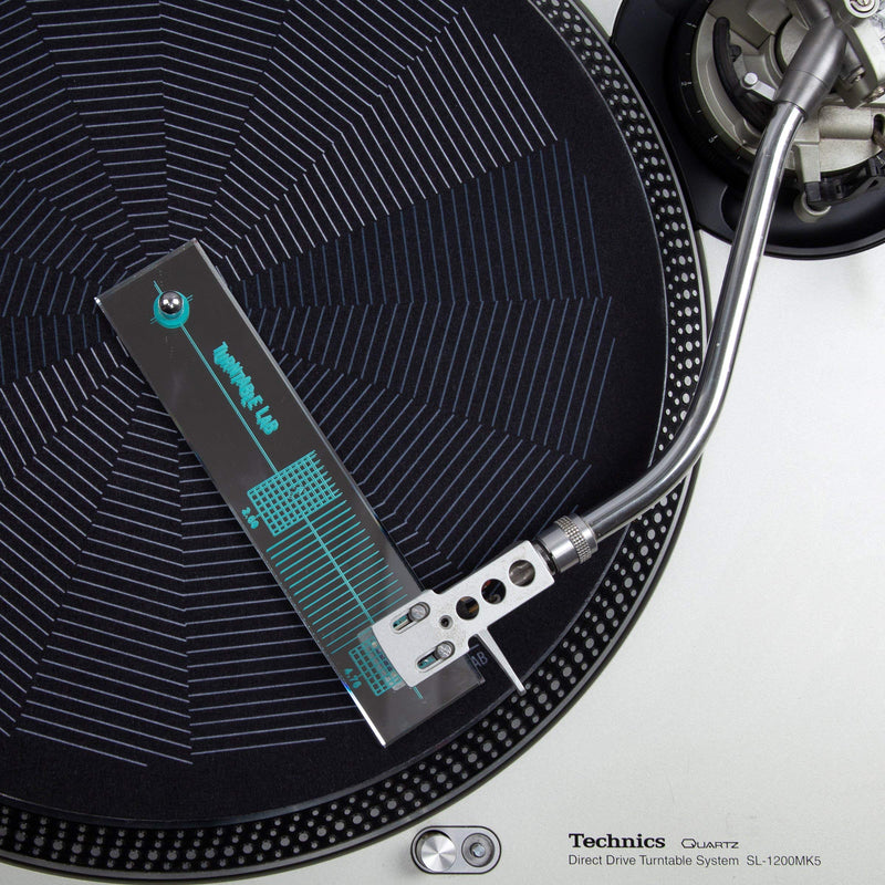 [Australia - AusPower] - Turntable Lab: Turntable Phono Cartridge Alignment Protractor Tool - Mirrored Surface for Precision 
