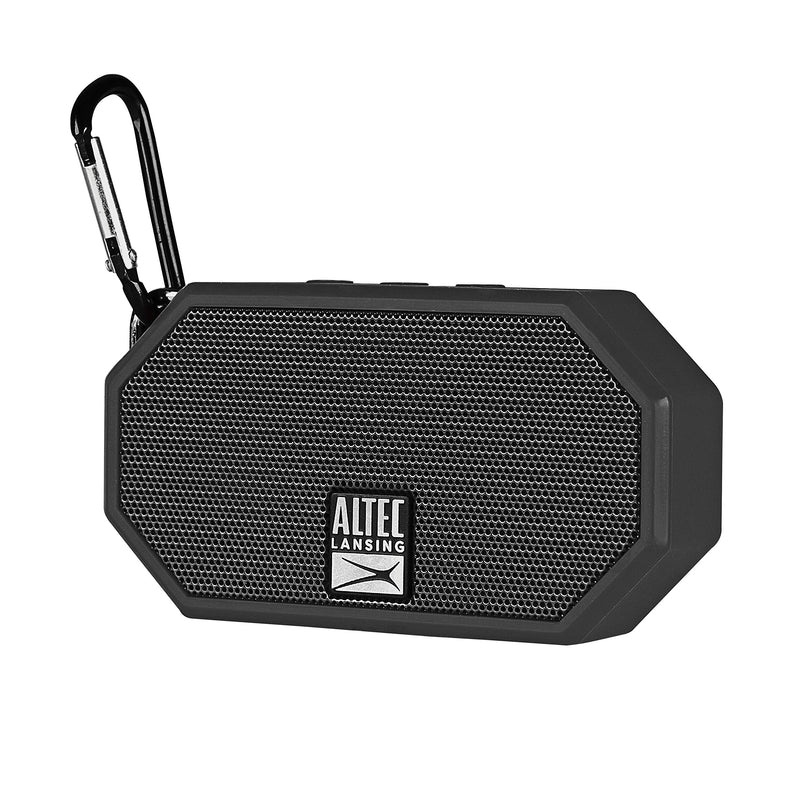 [Australia - AusPower] - Altec Lansing Mini H2O - Waterproof Bluetooth Speaker, Wireless & Portable Speaker for Travel & Outdoor Use, Black 