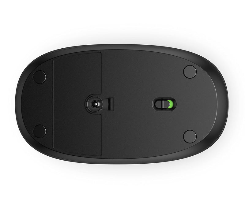 [Australia - AusPower] - HP 240 Bluetooth® Mouse, Lock On with Bluetooth® 5.1 Wireless connectivity, Super Accurate Tracking at 1600 DPI, Sleek ambidextrous Design with Three Buttons and a Scroll Wheel (3V0G9AA) Black 