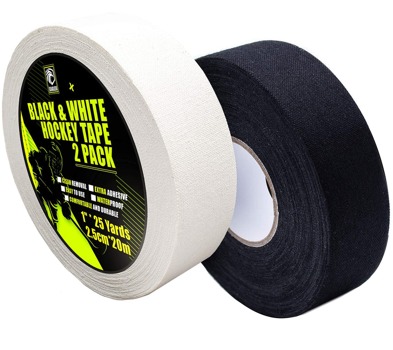 [Australia - AusPower] - Hockey Tape - Multipurpose Cloth Tape Roll for Ice & Roller Hockey Stick, Blade & Handle protector - Lacrosse Baseball Bat tape- Sports Gifts, Accessories, Equipment, Gear - Wire Management Tapes Mix 