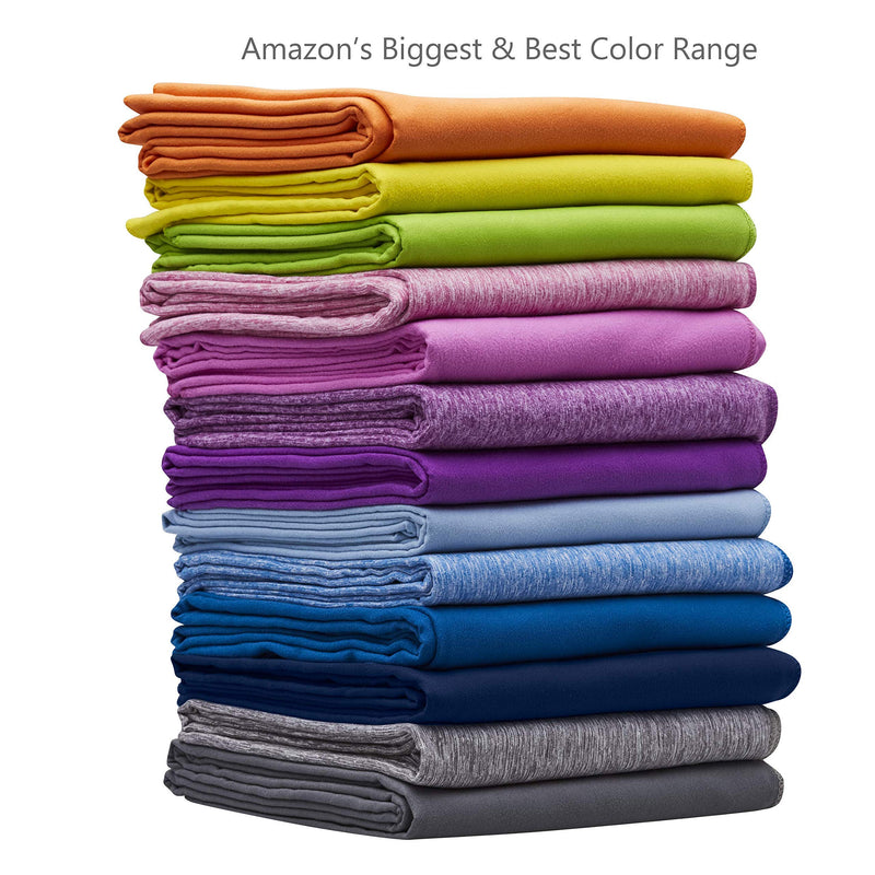 [Australia - AusPower] - Micro Miracle XL - 2in1 Quick Dry Microfiber Travel Towel, 13 Colors, 60 x 30 in, Soft and Lightweight for Gym, Travel, Backpacking, Camping, RV, Beach / Super Absorbent, Fast Dry, Compact - With Pouch Blue 