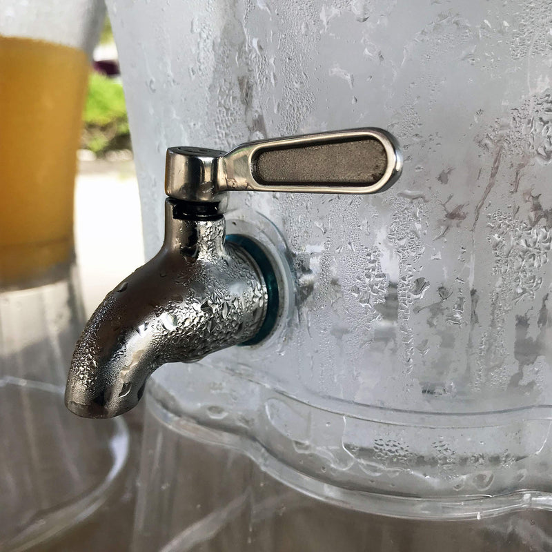 [Australia - AusPower] - Naples Naturals Stainless Steel Spigot for Gravity Fed Water Filters and Beverage Dispensers, Requires 5/8-inch opening 