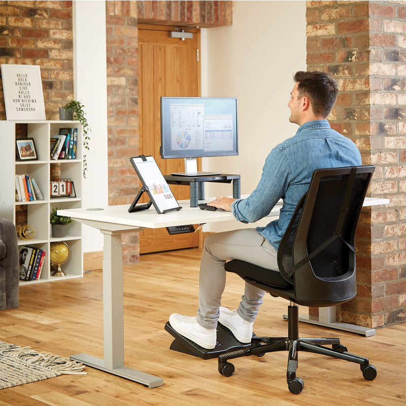 [Australia - AusPower] - Fellowes Letter Sized Non-Magnetic Copyholder, Black (21106), 7.38 x 10.13 x 11.25 inches 
