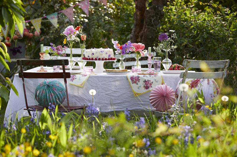 [Australia - AusPower] - Talking Tables Tea Party Floral Napkins | Truly Scrumptious | Also Great for Birthday Party, Baby Shower, Wedding and Anniversary | Paper, 30 Pack 1 