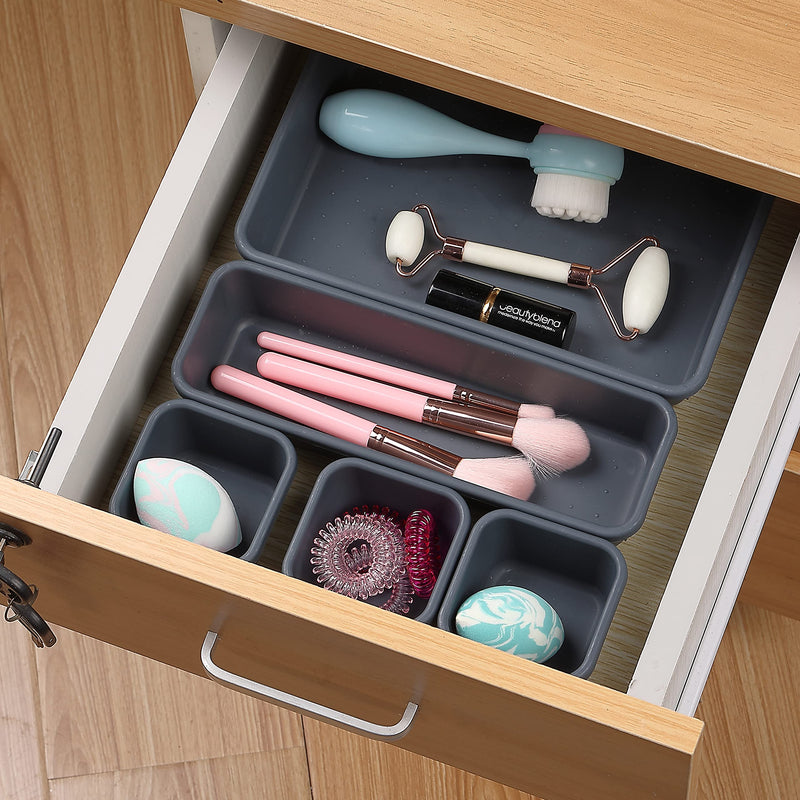 [Australia - AusPower] - Mr. Pen- Interlocking Desk Drawer Organizer, 8 pcs, Drawer Organizer, Kitchen Drawer Organizer, Desk Drawer Organizer, Drawer Organizers, Office Drawer Organizer, Desk Drawer Organizers and Storage 