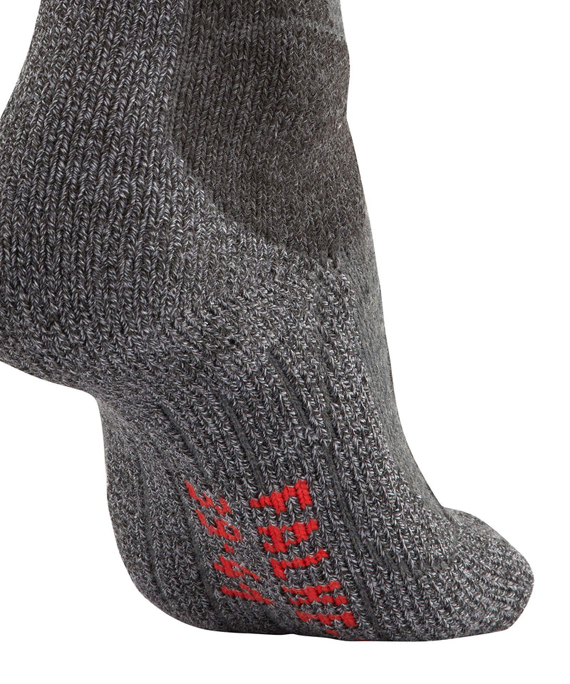 [Australia - AusPower] - FALKE Men's TK1 Hiking Socks, Merino Wool, More Colors, 1 Pair 6.5-8.5 Grey (Asphalt Melange 3180) 