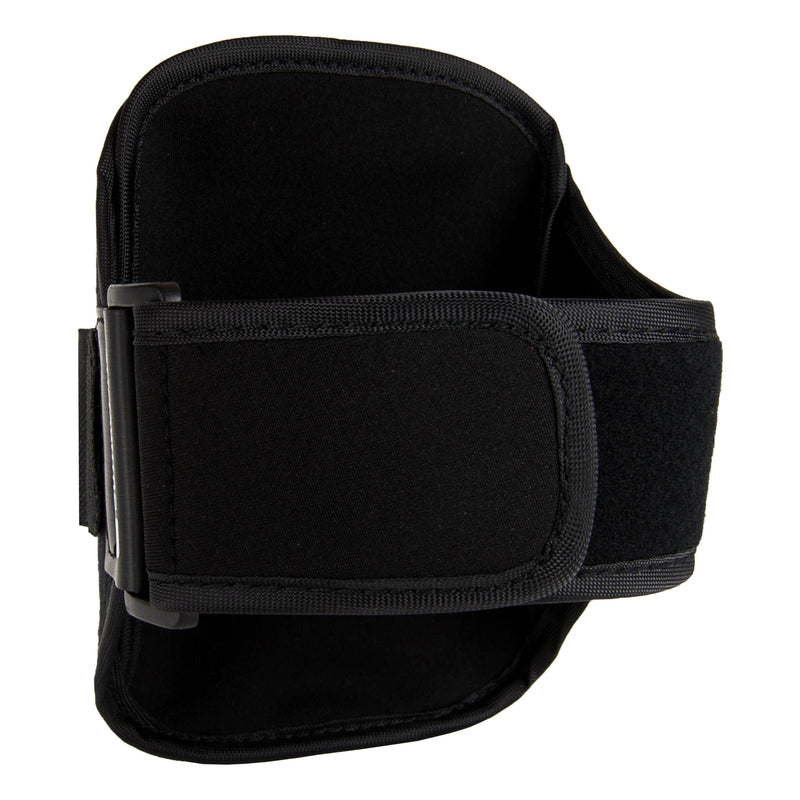 [Australia - AusPower] - SumacLife Nylon Neoprene Large Size Smartphone Armband with Headphone Strap - Retail Packaging - Black 