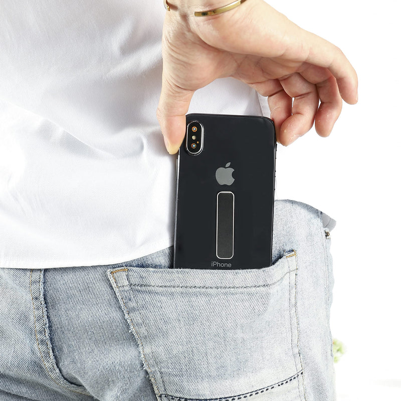 [Australia - AusPower] - Phone Kickstand, Cellphone Stand, Angle Adjustable, Black 
